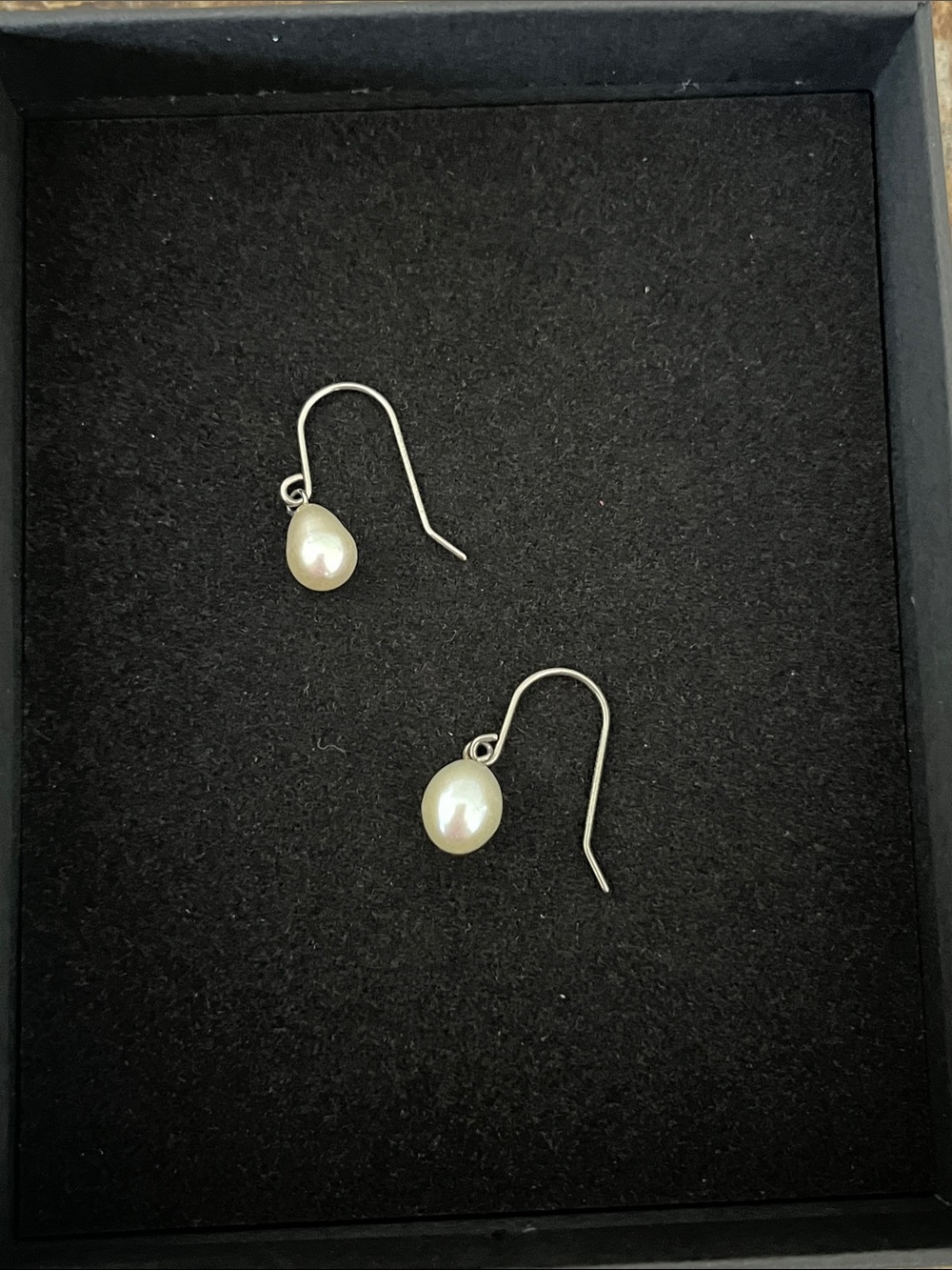 Fresh Water Pearl Dangles on Stainless Steel